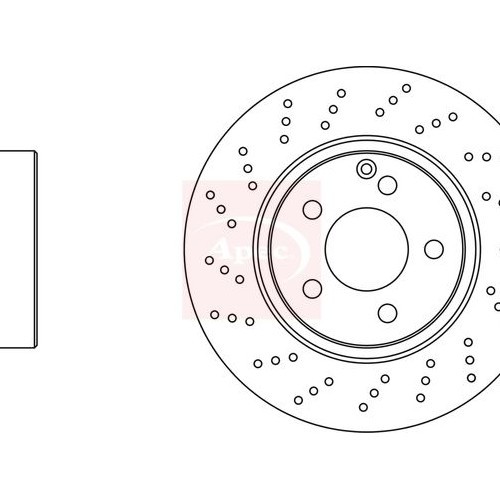 APEC Brake Disc DSK2132