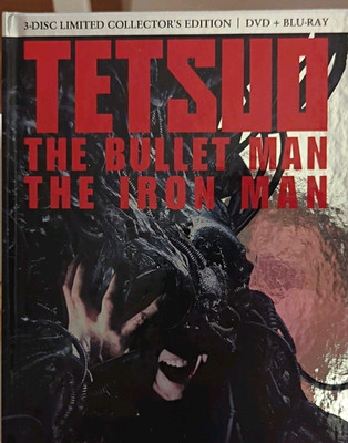 Tetsuo / The Bullet Man / The Iron Man 3-Disc Collector's Ed. DVD+Blu-ray FSK18