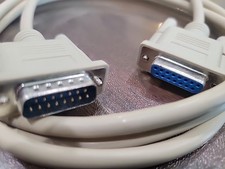 DB15 Extension Cable Male to Female 6FT QTY 2