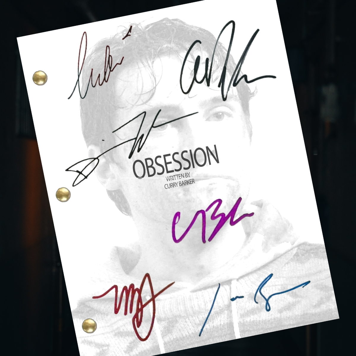 Obsession 2025 Script Signed Autograph Reprints | Inde Navarrette