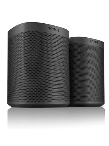 NEW Sonos One SL, Two Pack, Wireless Speakers, Black, AirPlay - Factory Sealed - Picture 8 of 24