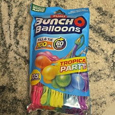 ZURU Bunch O Balloons Tropical Party Self-Sealing Water Balloons 105 ct