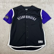Vintage Arizona Diamondbacks MLB Dynasty Black MLB Jersey Size XL