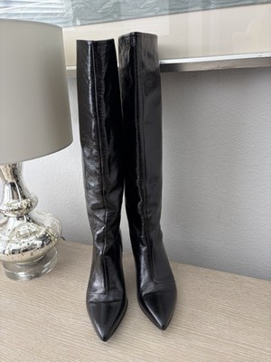 Rag N Bone Bk Leather Boots