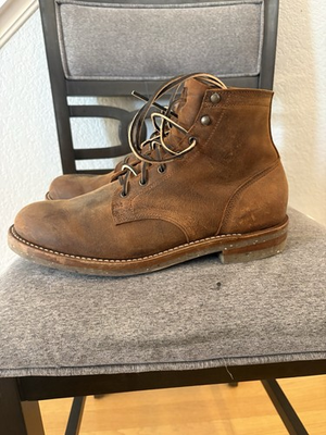#ad Truman Boot Co. MTO Cognac Teton Stag 11 1 2 EE.79 Last. $270.00