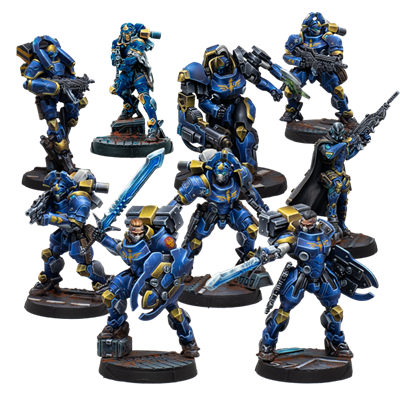Infinity: O-12 Torchlight Brigade Action Pack - Englisch