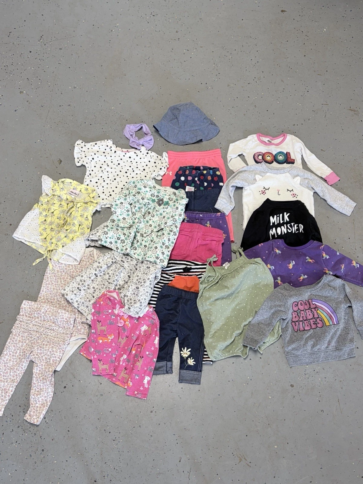 Daughter Baby Girl 12M clothing Lot Gymboree Jumping Beans Carters Cat And Jack