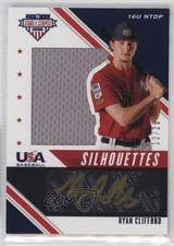 2020 Panini USA Baseball Stars & Stripes Black Gold 12/29 Ryan Clifford Auto 0g4