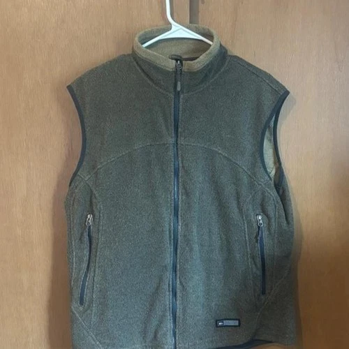 Vintage REI CO-OP Mens Full Fleece Zip Vest Size Large With Pockets USA video thumbnail