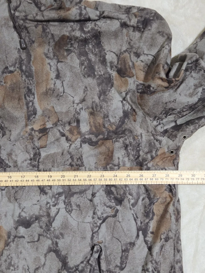 Natural Gear Mens 3XL Hooded Camo Waterfowl Breathable Parka Hunting Jacket - Image 4 of 4