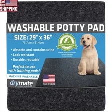 Reusable Washable Potty Pad Dogs Cats Leakproof Absorbent Non-Slip Training Mat