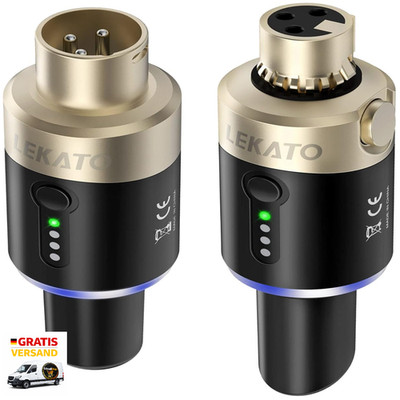 5,8 Ghz Wireless Mikrofon Sender Empfänger XLR Mikrofon System