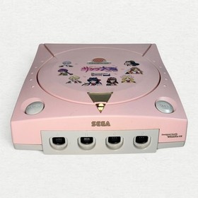 Sega Dreamcast HKT-3000 Home Console Gamecube Sakura Taisen Wars Unit Pink