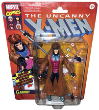 Marvel Legends GAMBIT 6  Figure BATTLE STAFF  The Uncanny XMEN Retro