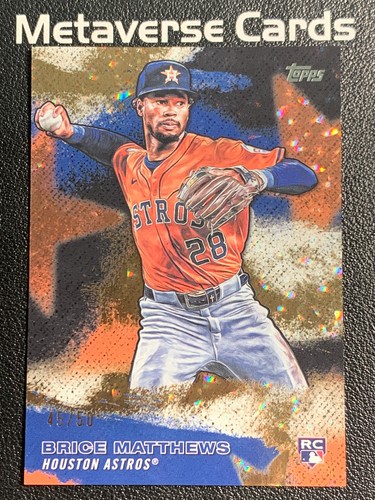 2026 Topps Series 2 Brice Matthews Gold Foil (RAW)