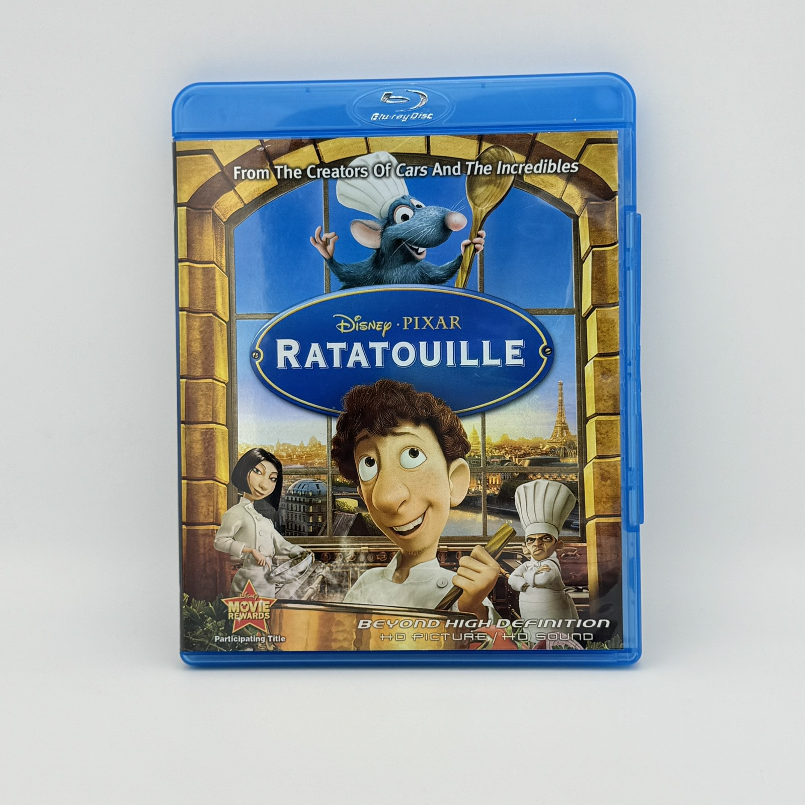 Ratatouille (Blu-ray Disc, 2007) Movie Disney Pixar VGC