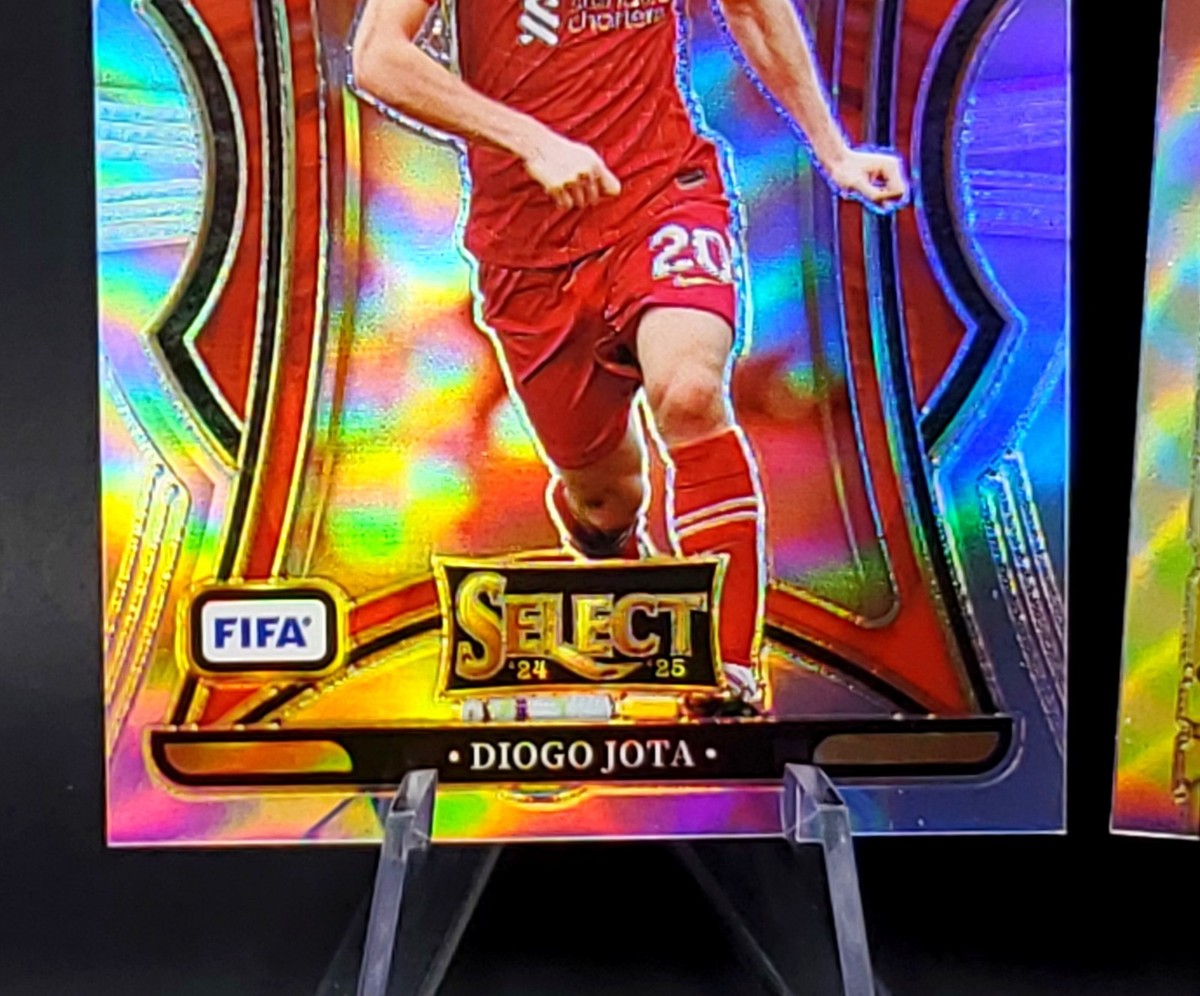 Diogo Jota 2024-25 Panini Select FIFA Soccer Liverpool Refractor