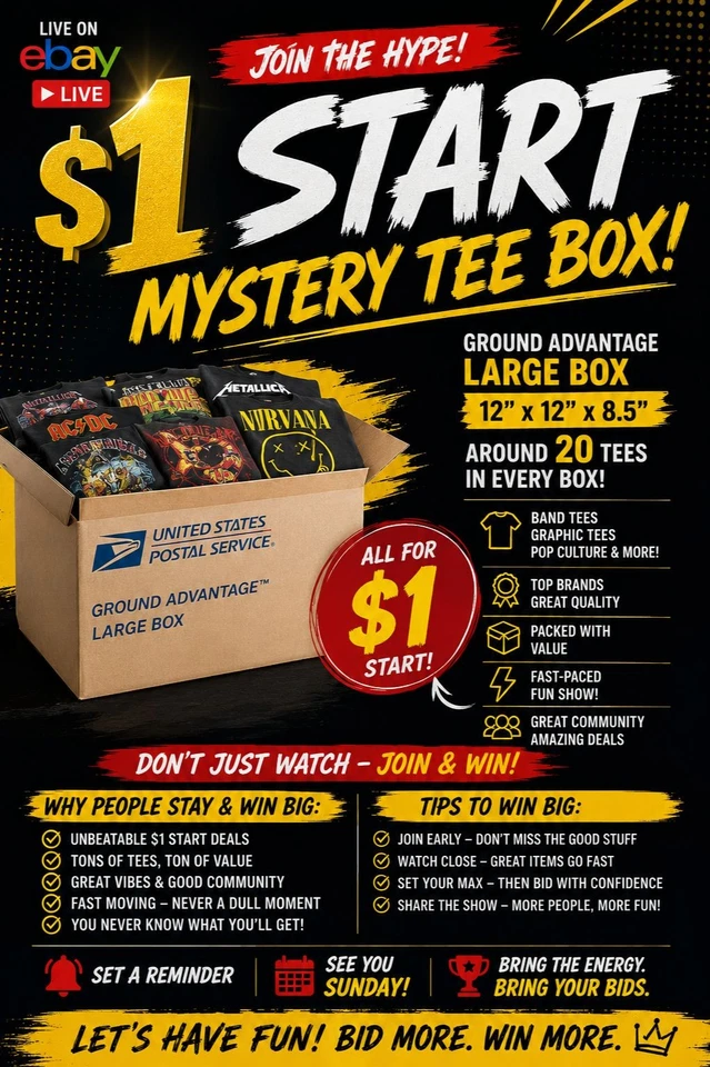 ONE OF THE CRAZIEST T-SHIRT SHOWS ON EBAY LIVE $311 IYKYK