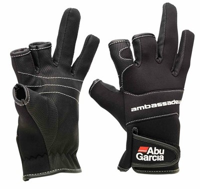 Abu Garcia New Stretch Neoprene Waterproof Gloves Coarse Sea Fishing