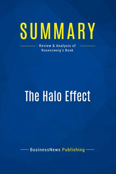 Businessnews Publishing | Summary: The Halo Effect | Taschenbuch | Englisch-image
