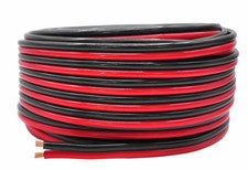 100ft Red 100ft Black 12 AWG Copper Bonded Automotive Power Cable - Heavy Duty