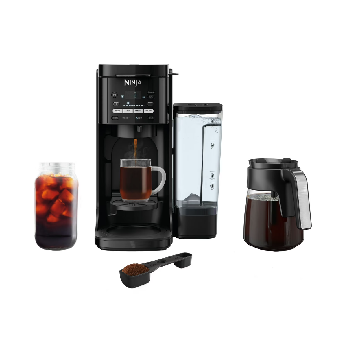 Ninja DualBrew Grounds & Pods Hot & Iced Coffee Maker with Rapid 