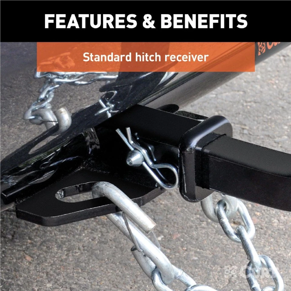 Curt Class 1 Trailer Hitch 11048 for 2010-2011 Ford Mustang Foto 4 de 4