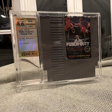 Nintendo Mike Tyson's Punch-Out!! NES 1987 Certified Authentic Video Game
