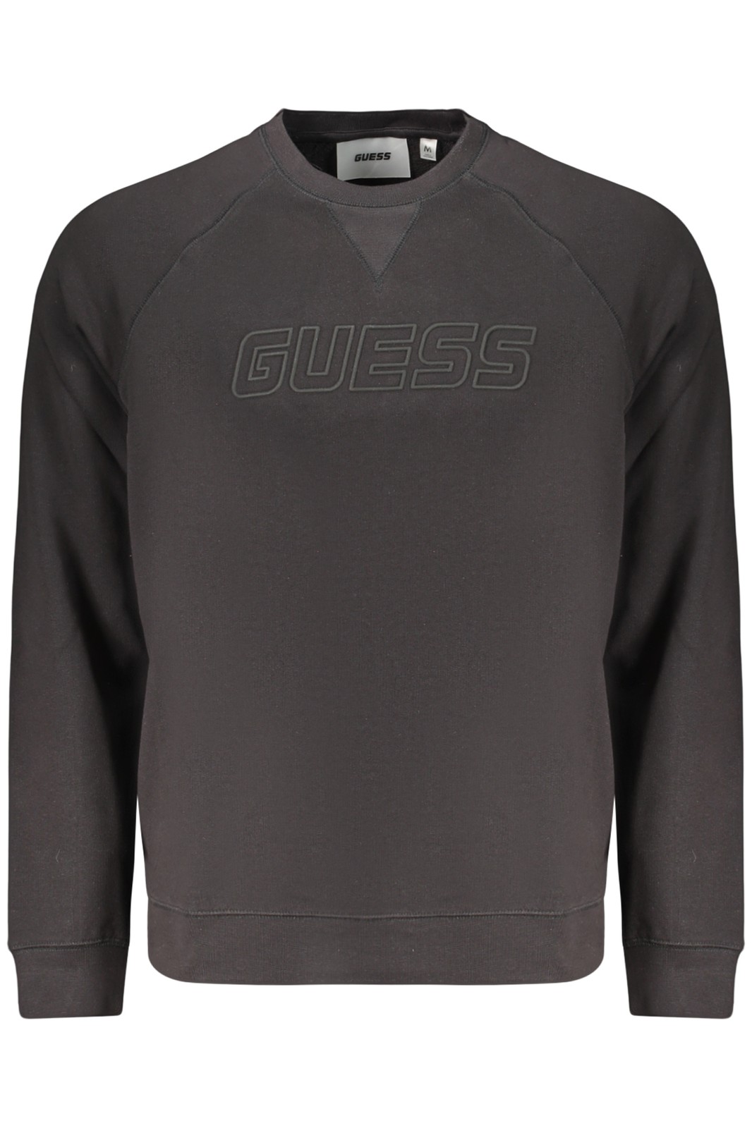 Guess Uomo Nero Felpa New Aldwin - Immagine 2
