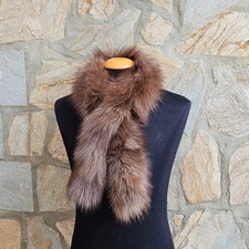 Fur scarf, real fur scarf, luxury fox fur scarf,fur collar,Crystal fox scarf