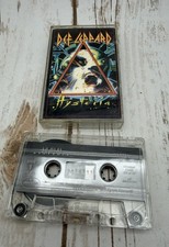 Hysteria by Def Leppard (Cassette, Aug-1987, Mercury)