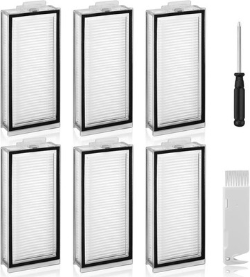 6 Stück Filter für Roborock Q5 Max+/Q7 Max/ Q7 Max+/ Q7/ Q7+/ Q8 Max/ Q8 M