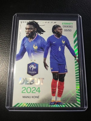 25-26 Panini Eternity Blau Manu Kone 6/50 Start EDF Team Frankreich 