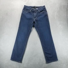 34 Heritage Jeans Mens 36x32 Blue Charisma Classic Straight Comfort Dark Wash