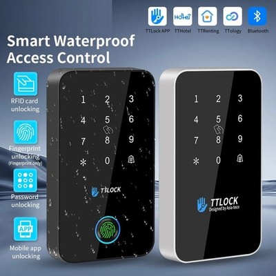 IP67 Outdoor 13.56MHz NFC Keypad Fingerprint TTLock App Access Control G2 System