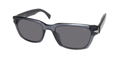 NEW JOHN VARVATOS SJV561 SUNGLASSES SQUARE 54-19-145 PLASTIC FULL-RIM JAPAN BLUE