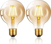 Sarveeta Edison Vintage GlüHbirne E27, G80 Retro LED Filament Lampe