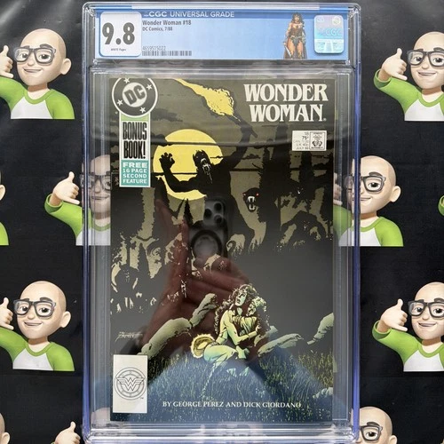 Wonder Woman 18~CGC 9.8~🔑KEY🔑~💥CIRCE💥~Custom 🏷️~🔥HIGHEST GRADE🔥TOP POP🔥