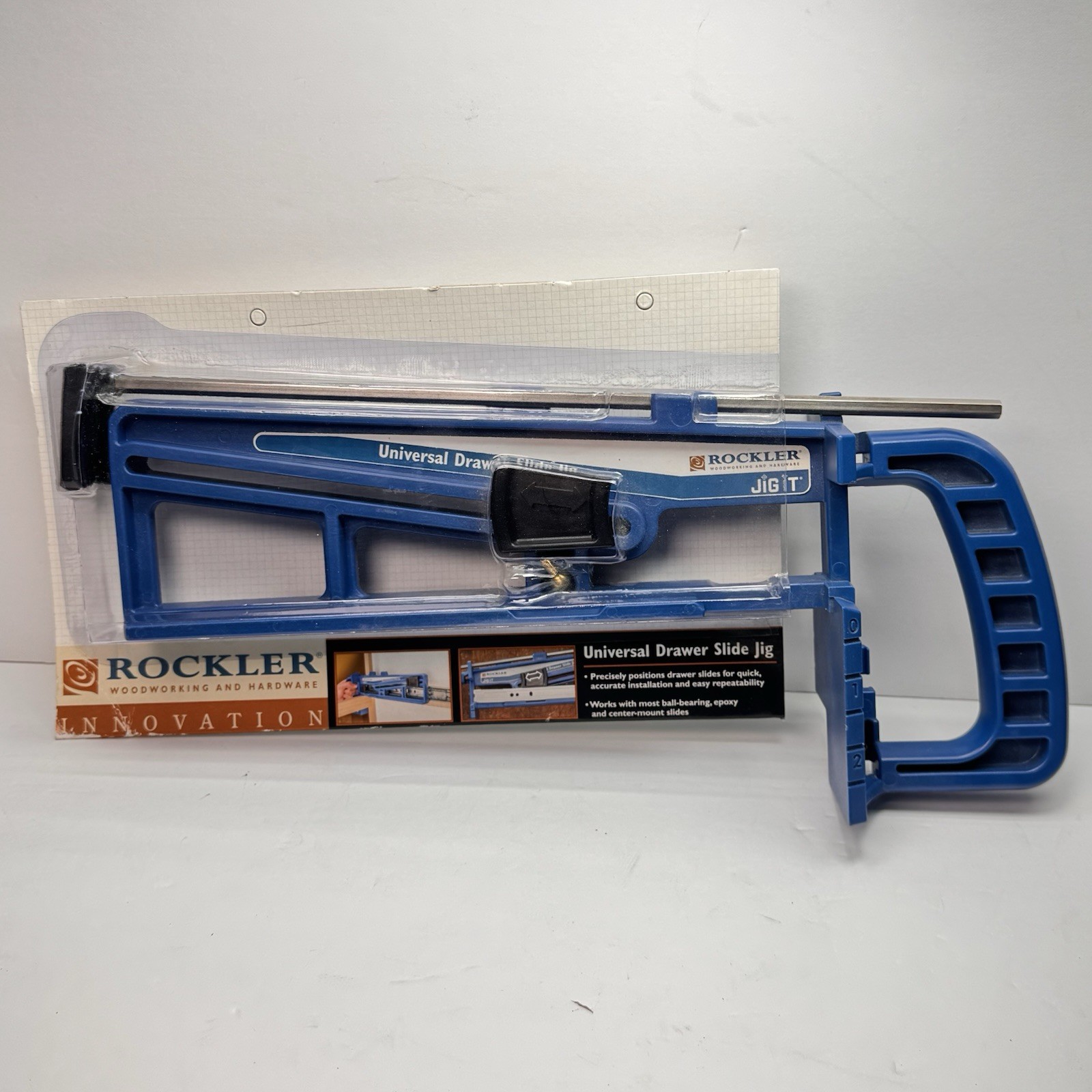 NEW Rockler Universal Drawer Slide Jig 57302 New Old Stock