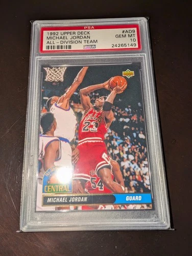 Jordan 1992 Upper Deck Jordan #AD9