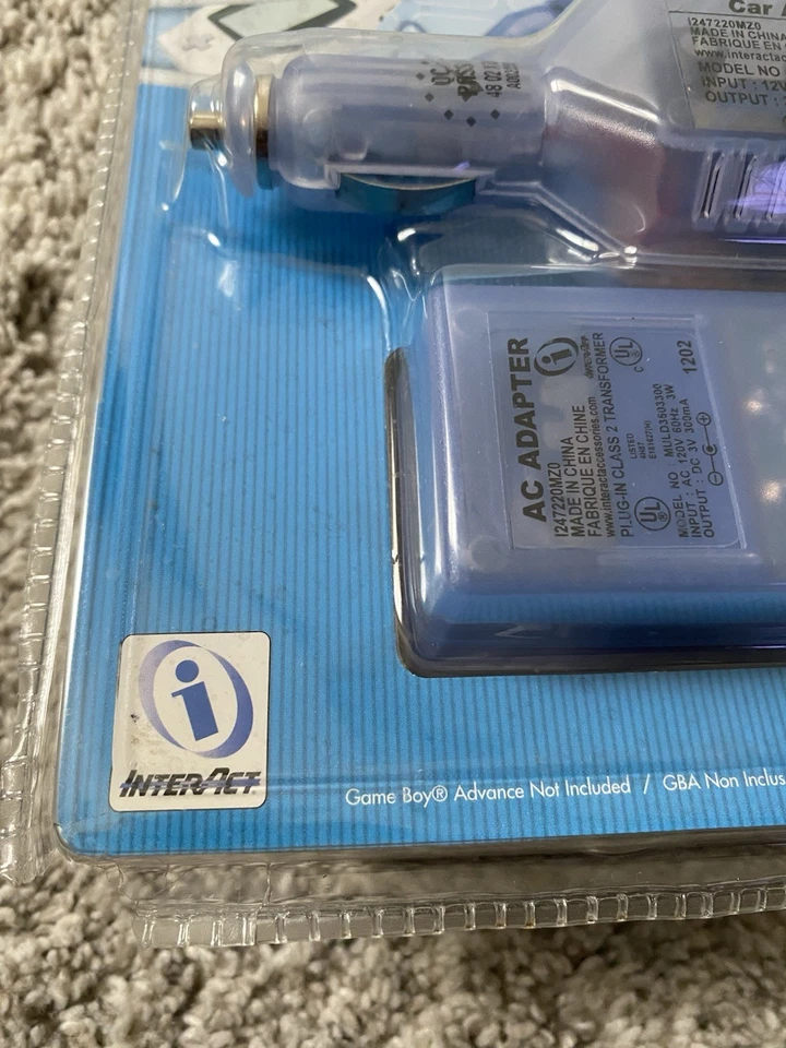 InterAct Plug N' Play Adapter For Game Boy Advanced Color 2001 Home and Auto use - Image 3 of 4