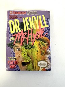 Dr. Jekyll and Mr. Hyde Nintendo 1989 NES CIB Complete- Rare