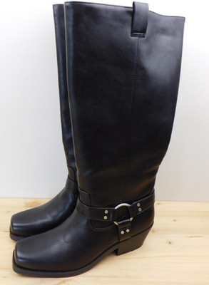 Universal Thread Women's Black Oakley Harness Boots Memory Foam Insole Size 10