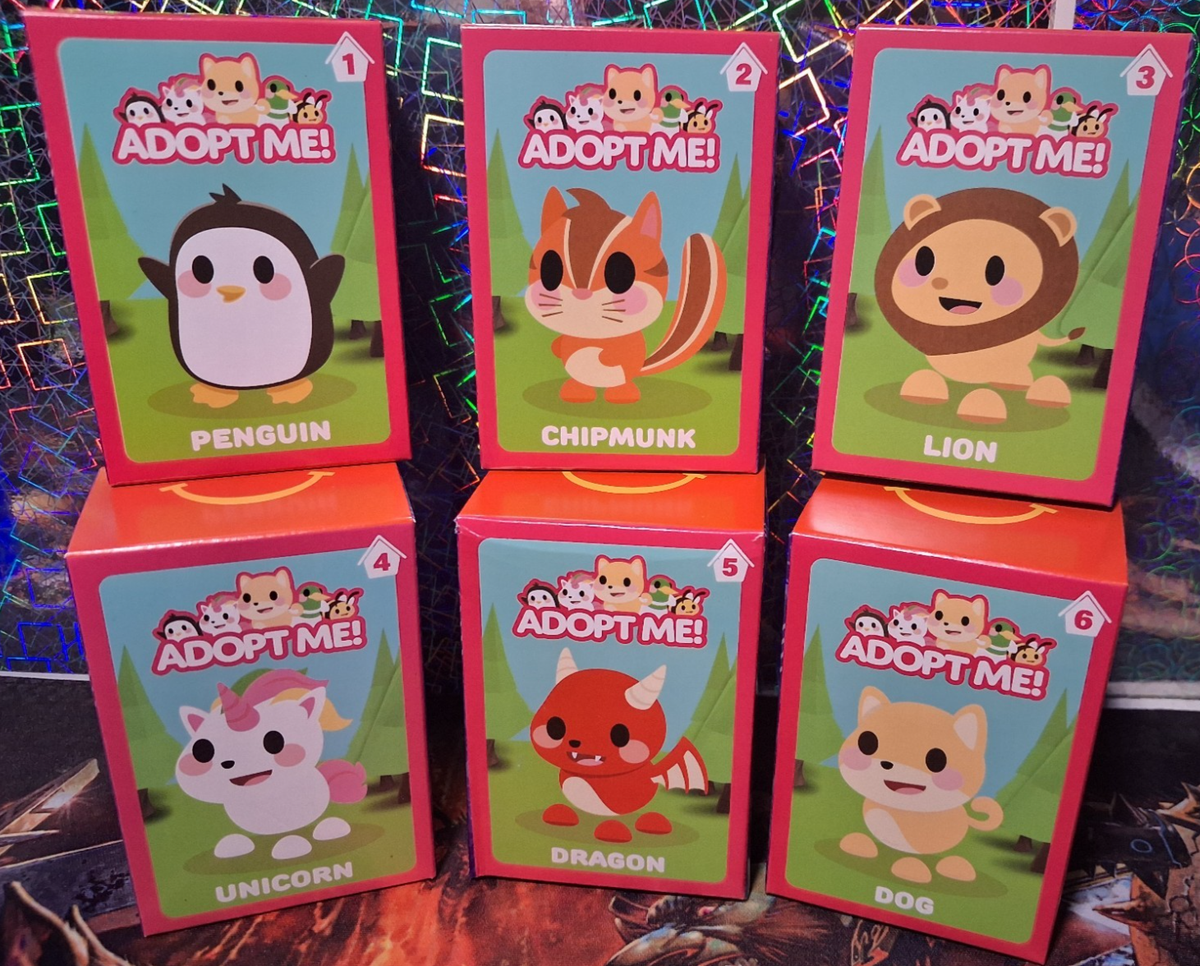 FULL Complete Set OF 6. New In Box 2024 MCDONALD'S 'S ADOPT ME