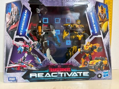 HASBRO TRANSFORMERS REACTIVATE STARSCREAM & BUMBLEBEE FIGURES MISB