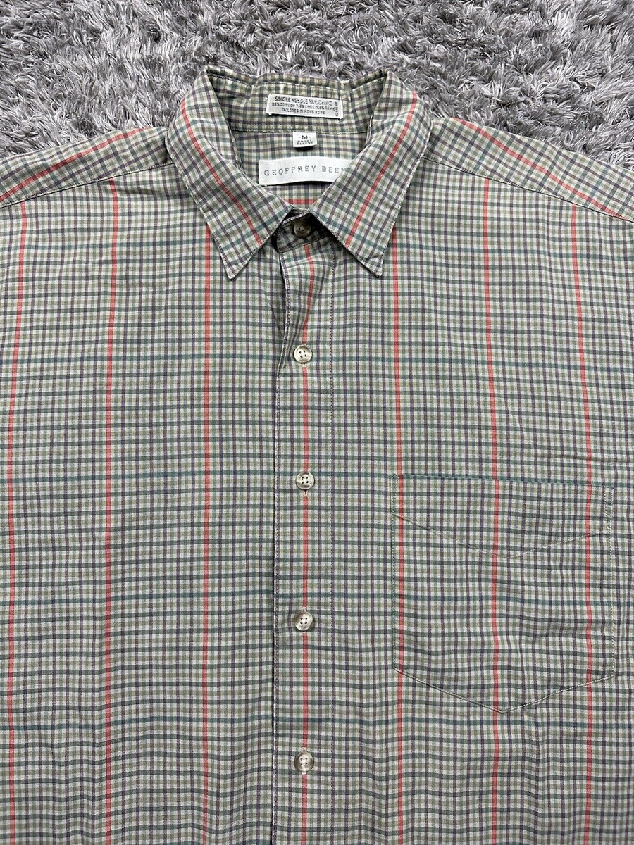 Vintage Geoffrey Beene Cotton Linen Single Needle Casual
