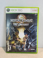 Mortal Kombat Vs DC Universe Microsoft Xbox 360 Complete Tested And Working