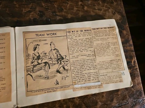 Vintage Scrapbook Wit Of The World Newspaper Column And Comic Strips - Picture 16 of 20