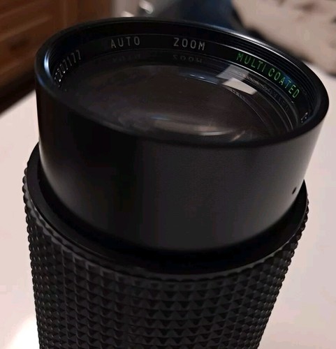 Sears Model 202 f=70-210mm 1:4.0 Auto Zoom Multi Coated Camera Lens + Bag/Case - Picture 8 of 8