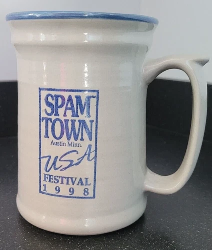 Red Wing Jug,  "Spam Town", Hormel Meats, Austin, MN, 6 Inch